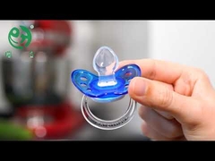 Schnelle einstellende gelbe des Widerstand-LSR Baby-Nippel Nahrungsmitteldes grad-40 des Ufer-A